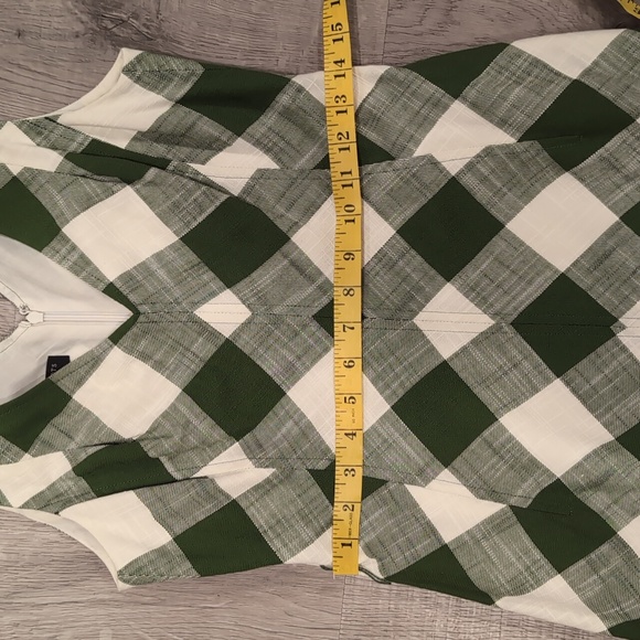 Talbots 2p plaid dress - Picture 7 of 8